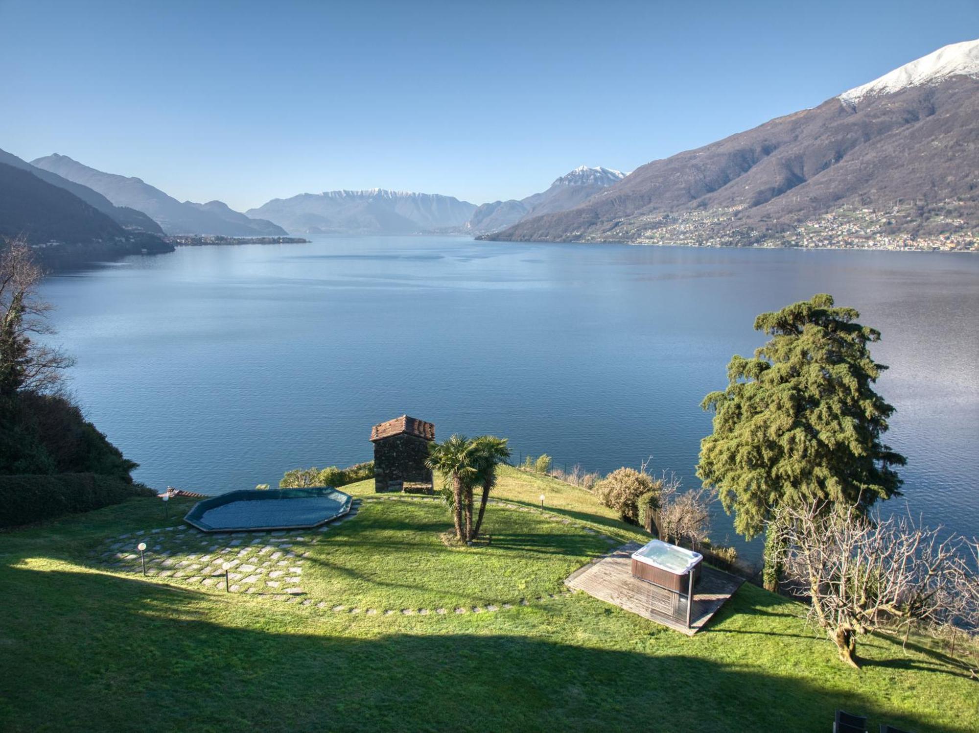 Villa Meraviglia - Villa With Breathtaking Lake Como Views Colico Exterior foto