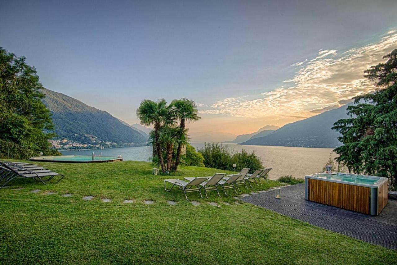 Villa Meraviglia - Villa With Breathtaking Lake Como Views Colico Exterior foto